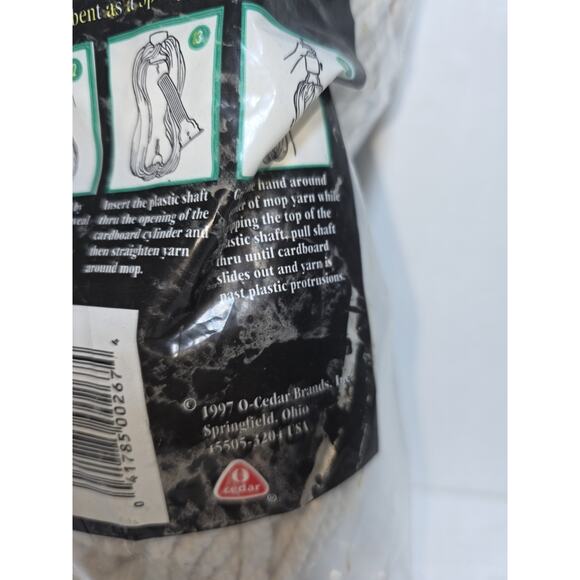 O Cedar Twist N Mop plus Refill Replacement Cotton Twist Mop New Sealed White - Picture 6 of 6